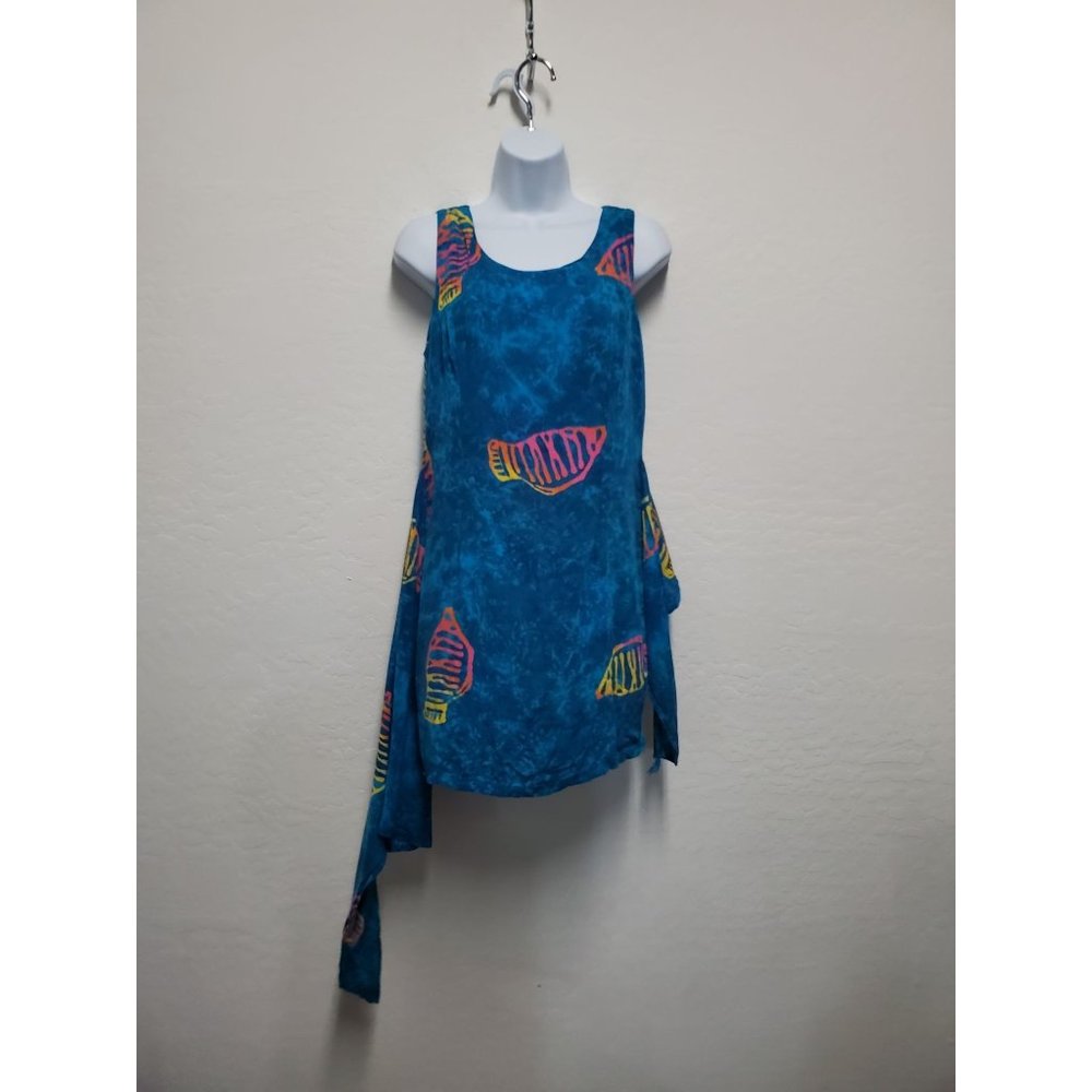 PINEAPPLE MOON  Women's Dress Fish Pattern Size M